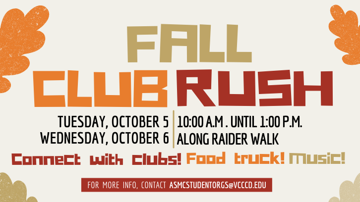 Fall Club Rush