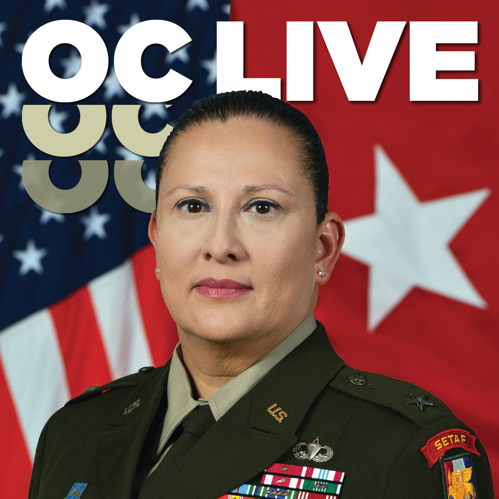 OC Live presents Brigadier General (BG) Aida T. Borras.