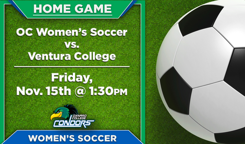 OC Women’s Soccer (Home Game) vs. Ventura College