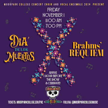 Día de los Muertos X Brahms Requiem   Nov 1 11am-7pm