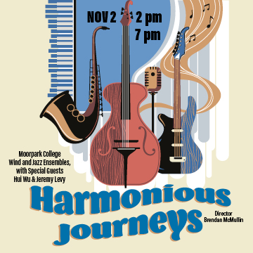 Harmonious Journeys Nov 2 at 2 and 7 pm