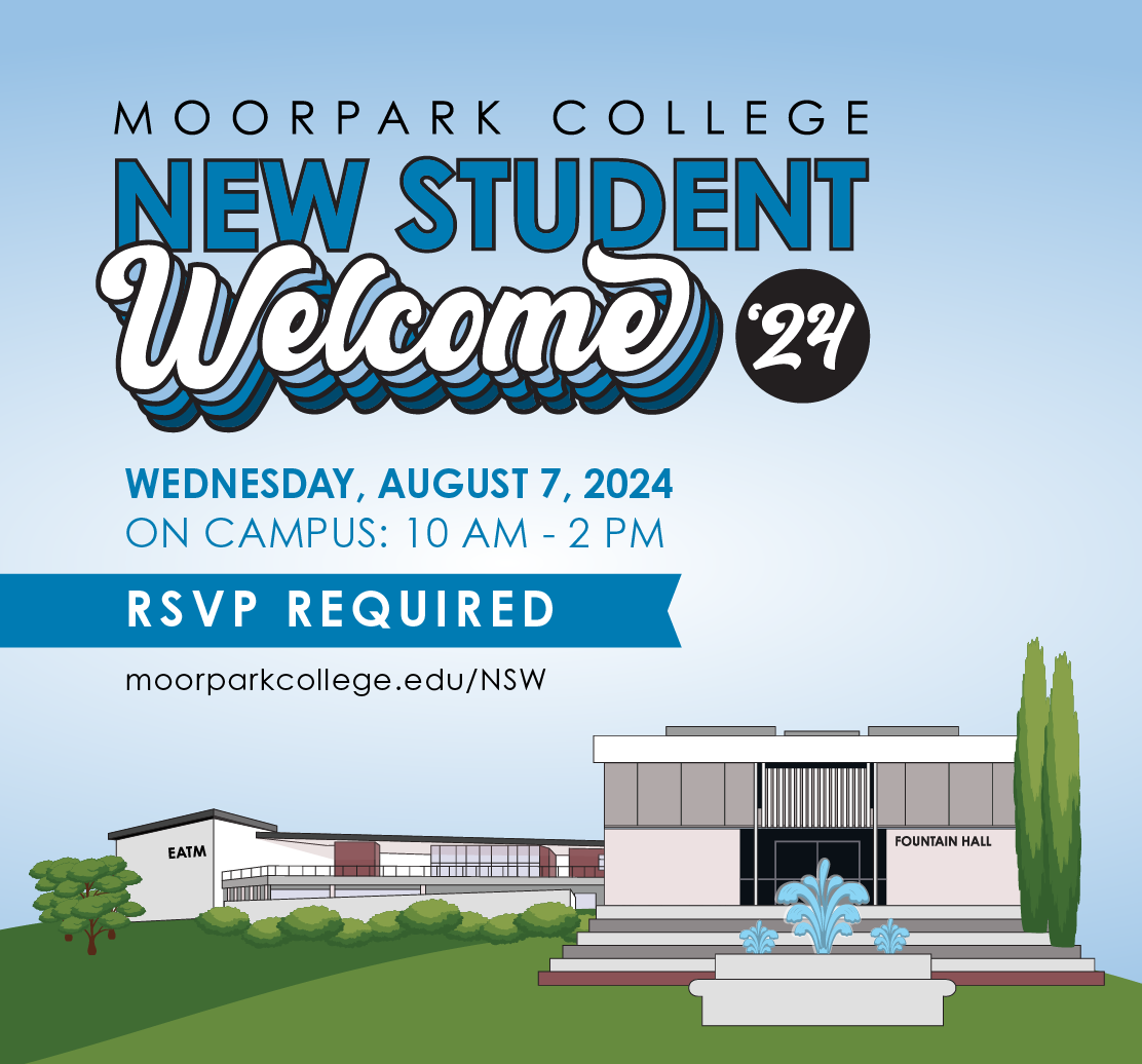 New Student Welcome August 7. RSVP required