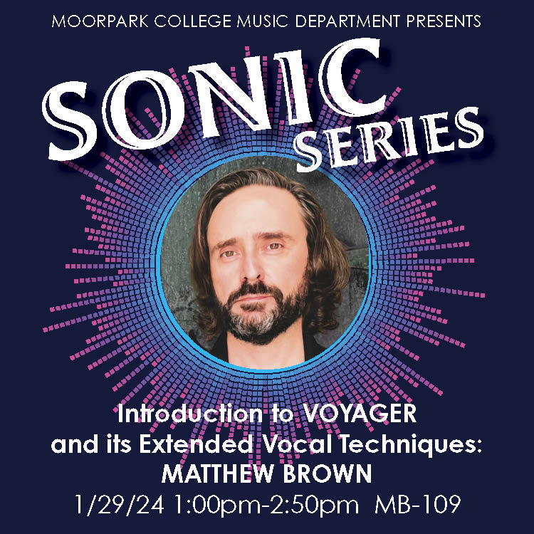 Sonic Series photo with sound waves