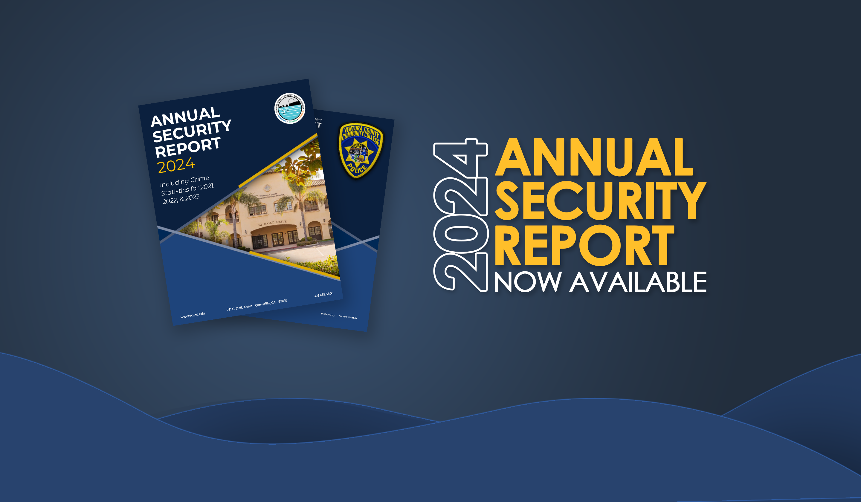 Graphic of the 2024 Annual Secuirty Report Cover