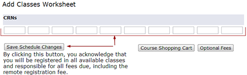 add drop class btc