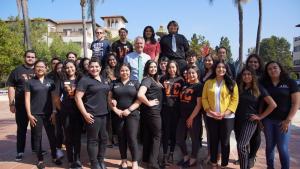 Fall 2019 ASG Student Leadership Academy Group Photo with the Chancellor.